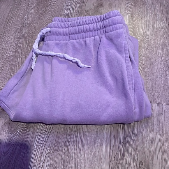 purple sweatpants - Picture 1 of 2